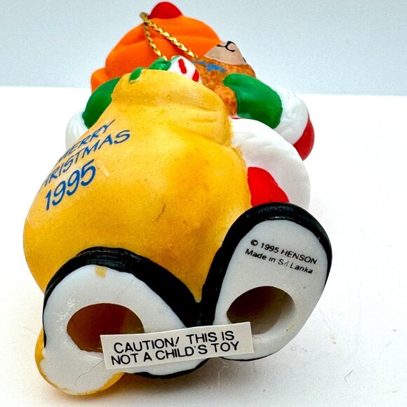 Ernie Vintage Christmas Ornament Figurine Sesame Street 1995 Jim Henson Muppets - Picture 4 of 7